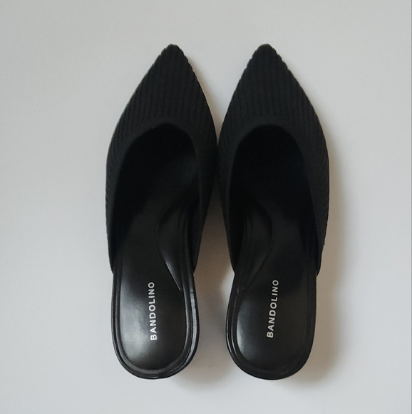 🔥SOLD🔥 Bandolino Ribbed Knit Mules - Picture 7 of 10